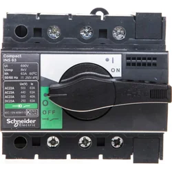 Schneider Electric interrupteur-sectionneur 3P 63A INS63 28902
