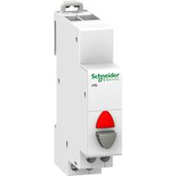 Schneider Electric Modular-knapp 20A 1R med röd indikatorlampa iBP (A9E18037)