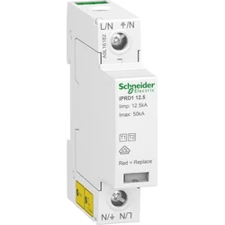 Schneider Electric Ogranicznik przepięć iPRD1 12.5R-T12-1 1-biegunowy T1+T2 B+C 12,5kA med A9L16182