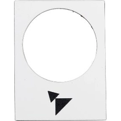 Schneider Electric Opisna ploča, bijela, pravokutna 30x40mm (ZB2BY4915)