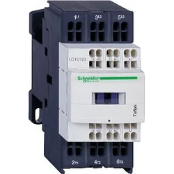 Schneider Electric Power kontaktor I= 18A [AC-3], szobaérintkezők 1NC+1NO, feszültség tekercsek 24 V DC LC1D183BD