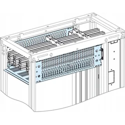 Schneider Electric Prisma Plus, P sistema, formos dangtis 2 horizontaliems bėgiams, plotis 400mm LVS04974