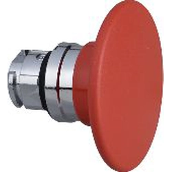 Schneider Electric Red mushroom button drive with spring return (ZB4BR4)