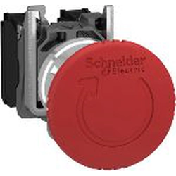 Schneider Electric Sicherheitstaste 22mm 1Z 1R IP66 durch Drehen von (XB4BS8444)