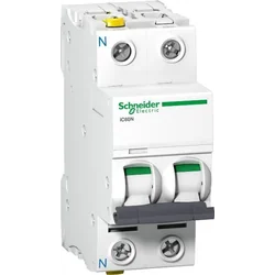 Schneider Electric Wyłącznik nadprądowy 1P+N C 0,5A 6kA AC iC60N-C0,5-1N A9F04670