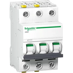 Schneider Electric Wyłącznik nadprądowy 3P B 16A 10kA AC iC60H-B16-3 A9F06316