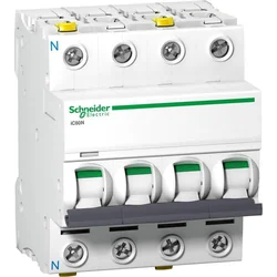 Schneider Electric Wyłącznik nadprądowy 3P+N C 20A 6kA AC iC60N-C20-3N A9F04720