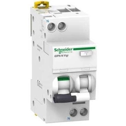 Schneider Întrerupător de curent rezidual cu element de supracurent 32A 30mA tip A 1-polowy +N - A9D32632