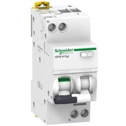 Schneider Întrerupător de curent rezidual cu element de supracurent 32A 30mA Tip AC 1-polowy +N - A9D31632