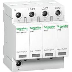 Schneider Ogranicznik przepięć Kl.D 4P 8kA ze stykem pomocniczym iPRD-8r-8kA-350V-3PN (A9L08601)
