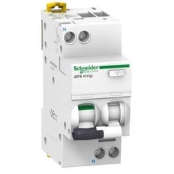 Schneider Residual current circuit breaker with overcurrent member 25A 30mA, type A, 1-polowy +N (A9D56625)