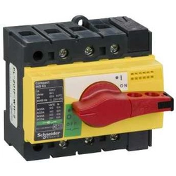 Schneider Switch разединител 3P 63A жълто-червен лост INS63 (28918)