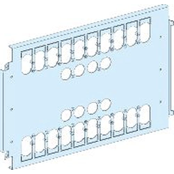 Schneider Verticale montageplaat 2 NS630/1 INS630, breedte 650mm (03461)