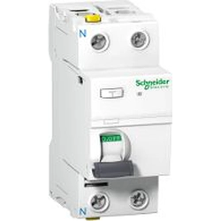 Schneider Wyłącznik różnicowoprądowy iID 2P 63A 30mA tip AC (A9Z21263)