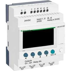 Schneider ZELIO LE ohjelmoitava moduuli 6we digitaalinen 4wy rele 24V DC RTC/LCD (SR3B101BD)