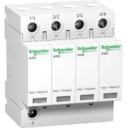 Schneideri liigpingepiirik B 4P 15kA 1,4kV iPRD40r (A9L40401)