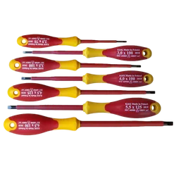 SCHRAUBENDREHER ISOLIERTE SCHRAUBENDREHER FÜR ELEKTRIKER 1000V SCHRAUBENDREHER-SET 7-TLG