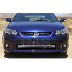 Scion tC — Chrome Strips Chrome Grill Dummy Bufer Tuning