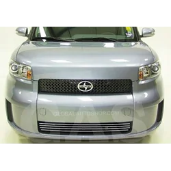 Scion xB — Chrome Strips Chrome Grill Dummy Bufer Tuning