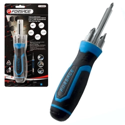 Screwdriver universal screwdriver with magnet illuminated 5w1