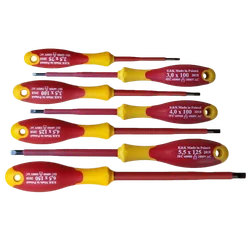 SCREWDRIVERS INSULATED SCREWDRIVERS FOR ELECTRICIANS 1000V SCREWDRIVERS SET 7 PCS
