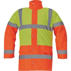 SEFTON HV - jaqueta de inverno isolada, fitas refletivas, à prova d'água, tamanhoXS-3XL, 2 cores