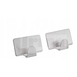 SELF-ADHESIVE HANGERS 2SZT RECTANGULAR 2.5*4CM1.0CM