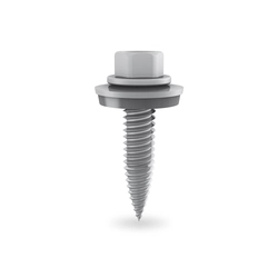 Self-tapping screw with EPDM washer DIN 7504K0 A2 6,3x19