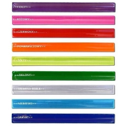 Self-tightening reflective spring strap - 10 colors.