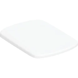 Selnova Square Toilet seat, top-mounted, soft-close, overlapping toilet seat cover, antibacterial