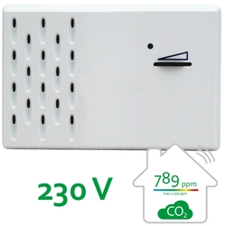 Senzor calitate aer CO2 alimentare 230V. | ADS-CO2-230