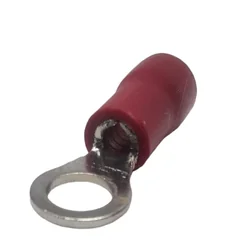 Set 100 insulated copper lug for 0.5-1.5mm² wire with 6mm hole