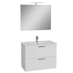 Set arredo bagno Vitra Mia, 80 cm bianco