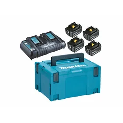 Set baterie și încărcător Makita BL1850B+DC18RD 18 V | 5 Ah