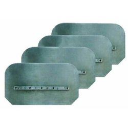 Set cazzuole combinate BISONTE per frattazzo cemento Ø900 mm