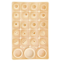 Set di punte / 8 stelle / 4 rotonde / 8 punte decorative 518000