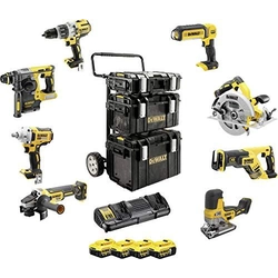 Set električnih alata Dewalt 17-elementowy (DCK856P4-QW)