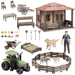 ΣΕΤ FARM RANCH FARM HOUSE FARMER ANIMALS FARM TRACTOR