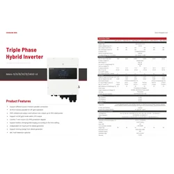 SET Inverter ibrido solare MARS 10 kW + batteria MOON16-G 16 kWh