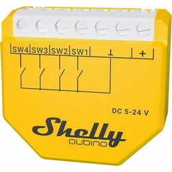 Shelly Shelly Relais "Wave i4 DC" Szenenaktivierer Z-Wave