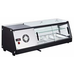 SHOWCASE JÄÄKAKAS YLÖS 84L 6XGN1/3 INVEST HORECA RTS-84B SUSHI