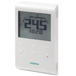 Siemens hőmérséklet-szabályozó, RDE100.1 vezetékes