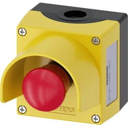 Siemens Housing for control devices 22mm round, plastic, upper part yellow 3SU1801-0NB00-2AC2