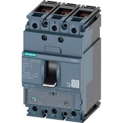Siemens Interruptor de alimentación 3P 160A Icu=55kA 415V Liberación de CA TM240 LI Conexiones roscadas 3VA1116-5EF32-0AA0