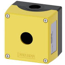 Siemens kućište kasete 1-otworowa 22mm crno-žuto M20 (3SU1801-0AA00-0AA2)