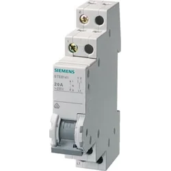 Siemens modularno krmilno stikalo 3-pozycyjny (I-0-II) 400V AC 20A 2CO 5TE8142