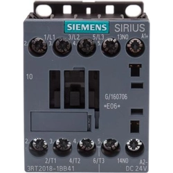 Siemens Stycznik mocy 16A 3P 24V DC 1Z 0R S00 (3RT2018-1BB41)