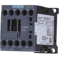 Siemens Stycznik mocy 9A 3P 230V AC 0Z 1R S00 (3RT2016-1AP02)