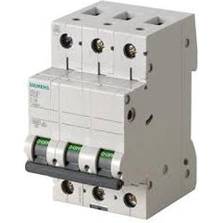 Siemens Wyłącznik nadprądowy 3P C 2A 6kA AC (5SL6302-7)
