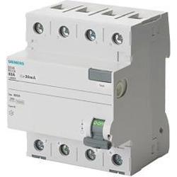 Siemens Wyłącznik różnicowo-prądowy 4P 80A 0,03A тип AC (5SV4347-0)